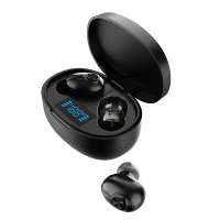 hot selling TWS bluetooths earbuds bluetooths earphones with charging case, portable true wireless earbuds