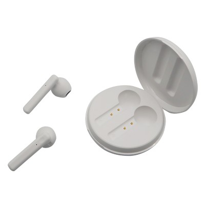 M1015 Tws Best Quality Mini Tws In-Ear Round Shape Bluetooth 5.0 Earphone Wireless Earbuds with Charging case